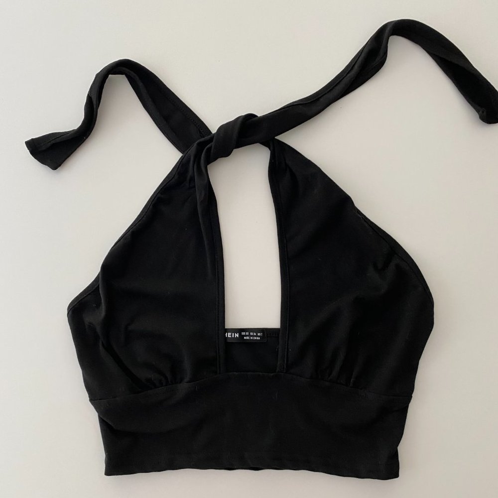 Crop Halter Top